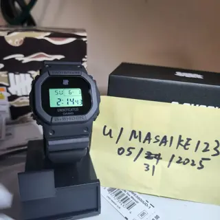 undefeated x g shock 5600