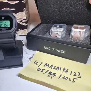 undefeated x g shock 5600