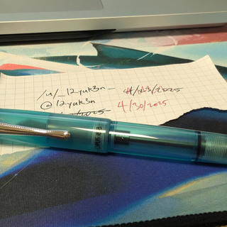 Opus88 Eyedropper Demonstrator F nib [B]