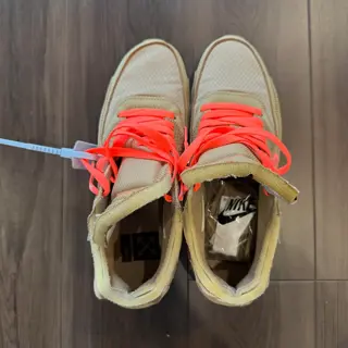 size 9 off-white Nike sneaker - air max 90 desert ore, blazer all hallows Eve, Vapormax, and dunk lot 48. Selling individually or as a bundle