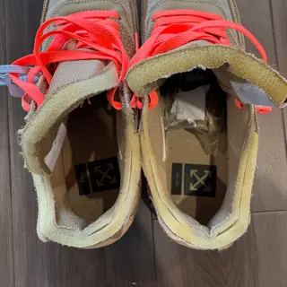 size 9 off-white Nike sneaker - air max 90 desert ore, blazer all hallows Eve, Vapormax, and dunk lot 48. Selling individually or as a bundle