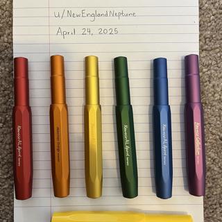 Kaweco AL Sport rainbow collection (includes special editions) and ink bundle