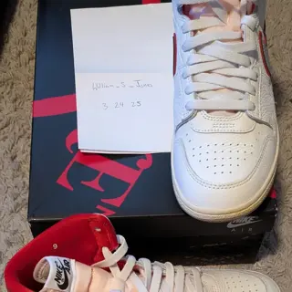 Awake NY x Jordan Air Ship PE SP 'University Red' size 9 (worn 1x) $85 now $75
