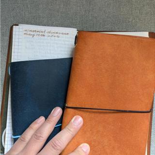 Italian Leather Handmade Travelers Notebooks Standard