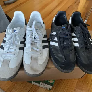 New Balance 1906r 11M, adidas 11.5m, timberland boot 10M, Jordan 1 85 11M