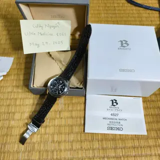 Seiko Brightz SAGN013 – Titanium GMT 4S27 | Full Set | $1100 Shipped from Japan
