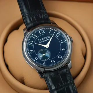 2018 F.P. Journe Souveraine Chronometre Bleu