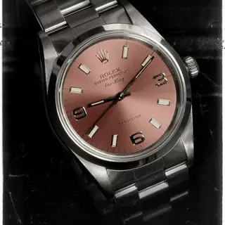1998 Rolex 14000 Pink 3-6-9 Air-King