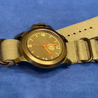 Ennebi Fondale 47mm Destro Gr5 Ti PVD Italian Panerai