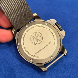 Ennebi Fondale 47mm Destro Gr5 Ti PVD Italian Panerai