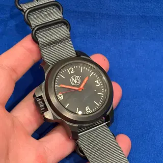 Ennebi Fondale 47mm Destro Gr5 Ti PVD Italian Panerai