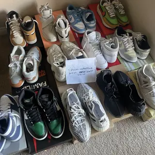 Union LA Dunks, Jordan 1, Yeezy 350s & 500s, Fear of God x Nike, Sacai LD Waffle, ALD x New Balance - Size 9.5, 10, 10.5