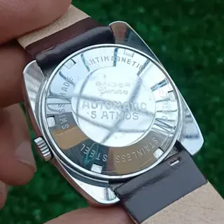 Singer Geneve Automatic Rectangular Watch. 130$ Shipped.