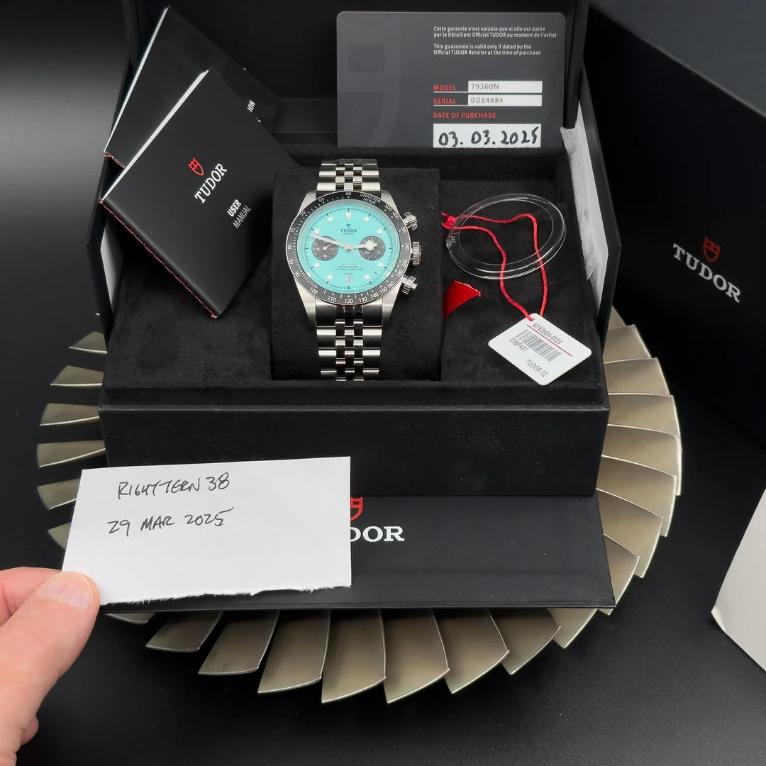 Tudor Black Bay Chrono Flamingo Blue, 2025