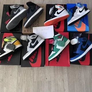 Jordan 1 Lot sz 8M 100-205 Prices Shipped