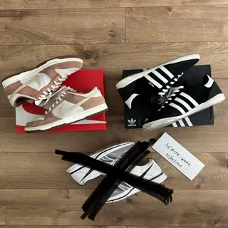 *PRICE DROP* Nike Dunk Medium Curry (11) and Adidas Palace Indoor (11.5) - $100 + shipping and fees for both