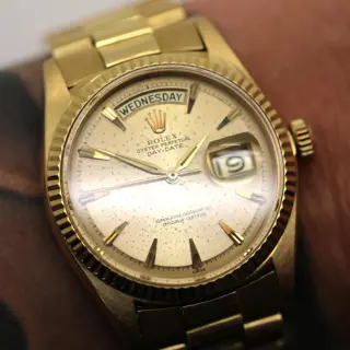 RARE Rolex Day-Date (Ref. 1803) YG Claw Dial