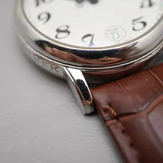 Montblanc Meisterstuck 7042 Guilloche White Dial Automatic Swiss Watch - $575