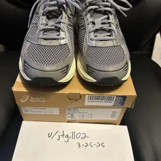 ASICS Gel-1130 Clay Grey/Pure Silver Size 10