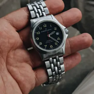 Rare 1999 Eterna Airforce II Ref. 8407.41.45 Cal. ETA 2824 | $700