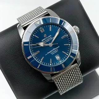Breitling Superocean Heritage II 46mm B20 AB2020 Blue Dial w/Extra Strap and Warranty Archives