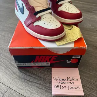 DS Air Jordan 1 Lost & Found Sz 9M - $280 Shipped