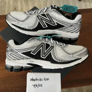 New Balance 860v2 Black Silver, DS size 11 $110 shipped