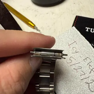 Rolex 93150 bracelet with 501b end links
