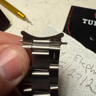 Rolex 93150 bracelet with 501b end links
