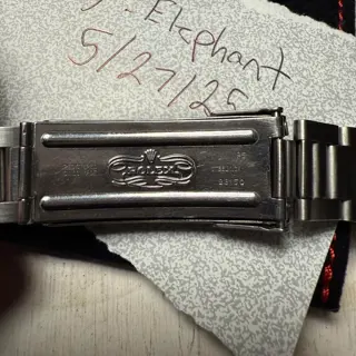 Rolex 93150 bracelet with 501b end links