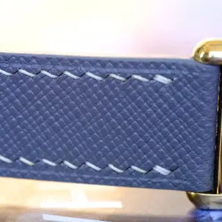 Vintage Cartier Tank Lesser Seen Gray & White Roman Dial w/ Matching Strap - $1775 SHIPPED