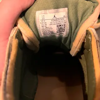 Nike Air Jordan 1 Low SE Craft used no box size 10.0 $50 flexible