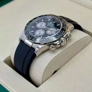 2025 Rolex Cosmograph Daytona "Baby Le Mans" 40mm 126519LN White Gold Black Dial - $43,000