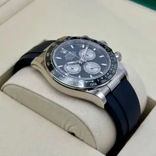 2025 Rolex Cosmograph Daytona "Baby Le Mans" 40mm 126519LN White Gold Black Dial - $43,000