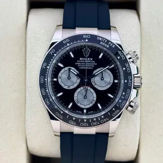 2025 Rolex Cosmograph Daytona "Baby Le Mans" 40mm 126519LN White Gold Black Dial - $43,000