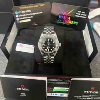 New Tudor Black Bay 41 Monochrome Jubilee 12/24 Stickered Ref# M7941A1A0NU