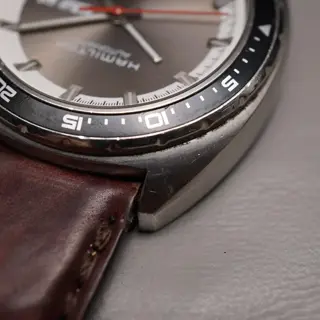 Hamilton American Classic H35415781 Pan Europ Grey Dial Automatic Watch READ - $375