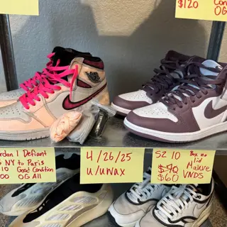 TAKING OFFERS | Check pics for details | SZ 9.5, SZ 10, SZ 10.5 | Jordan 4, Jordan 1, SB Dunks, Yeezy, Air Max | $55 - $130