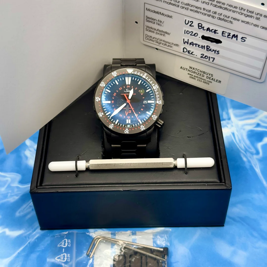 Sinn U2 EZM 5 GMT Diver