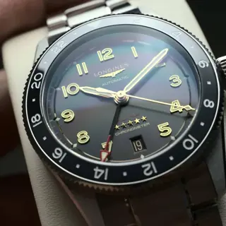 Longines Spirit Zulu Time GMT Titanium