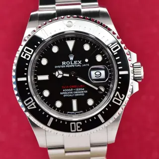 2018 Rolex Sea-Dweller 43mm MK1 Dial Stainless Steel 126600 With Card