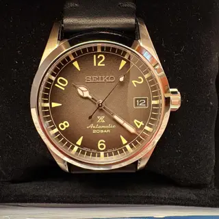 Seiko Sand Grey Dial Alpinist - BNIB $599