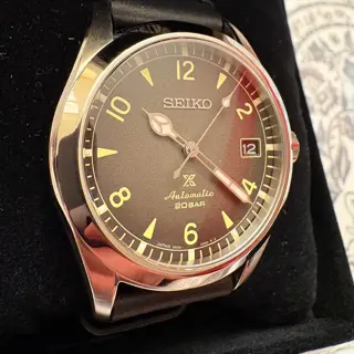 Seiko Sand Grey Dial Alpinist - BNIB $599