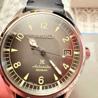 Seiko Sand Grey Dial Alpinist - BNIB $599