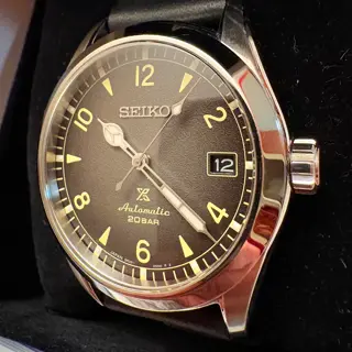 Seiko Sand Grey Dial Alpinist - BNIB $599
