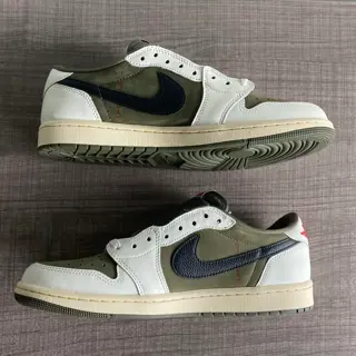 Travis Scott Medium Olive Size 10.5 DSWT {$550 + s/f}