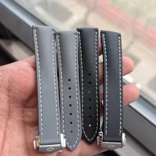 19mm Artem Loop-less Hydroflex. Black and Grey