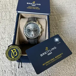 Breitling Premier B01 Chronograph 42 - Anthracite Silver Dial - AB0118 - 2022 - Full Set