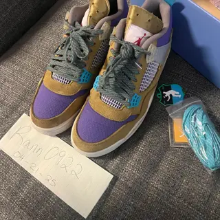 Jordan 5 Stealth 2.0 (10.5, Used) - $140 OBO | Union x Jordan 4 Desert Moss (10.5, Used) - $180 OBO