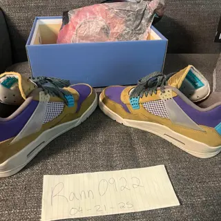Jordan 5 Stealth 2.0 (10.5, Used) - $140 OBO | Union x Jordan 4 Desert Moss (10.5, Used) - $180 OBO